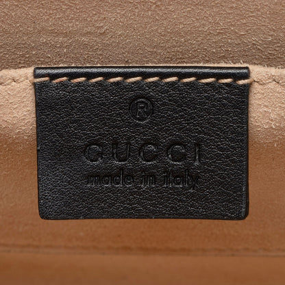 Gucci GG Supreme Bee Padlock Small Shoulder Bag (SHF-JaFqOf)