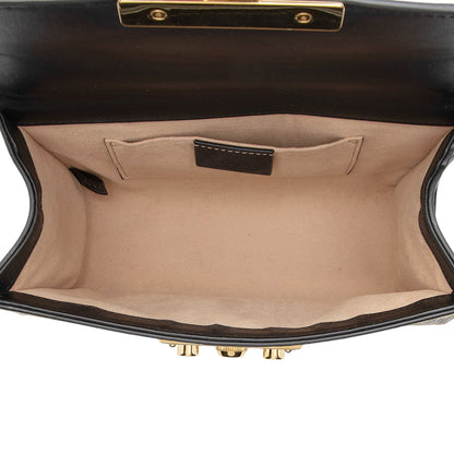 Gucci GG Supreme Bee Padlock Small Shoulder Bag