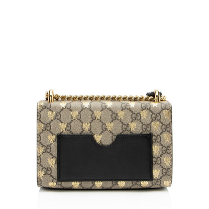 Gucci GG Supreme Bee Padlock Small Shoulder Bag