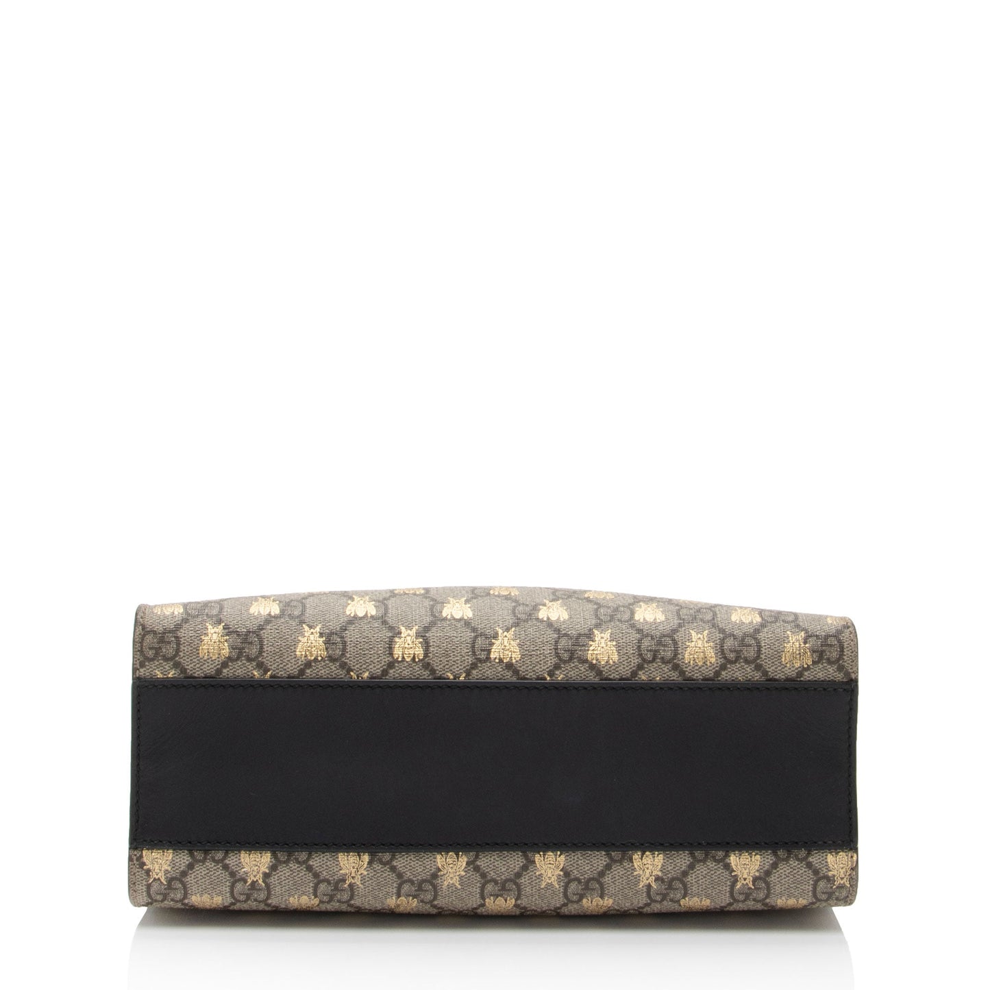 Gucci GG Supreme Bees Padlock Small Shoulder Bag (SHF-GLVNfB)