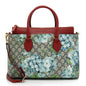 Gucci GG Supreme Blooms Medium Zip Tote (SHF-23777)