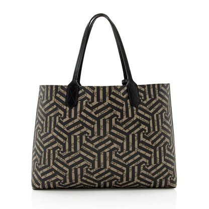 Gucci GG Supreme Caleido Medium Reversible Tote (SHF-21938)