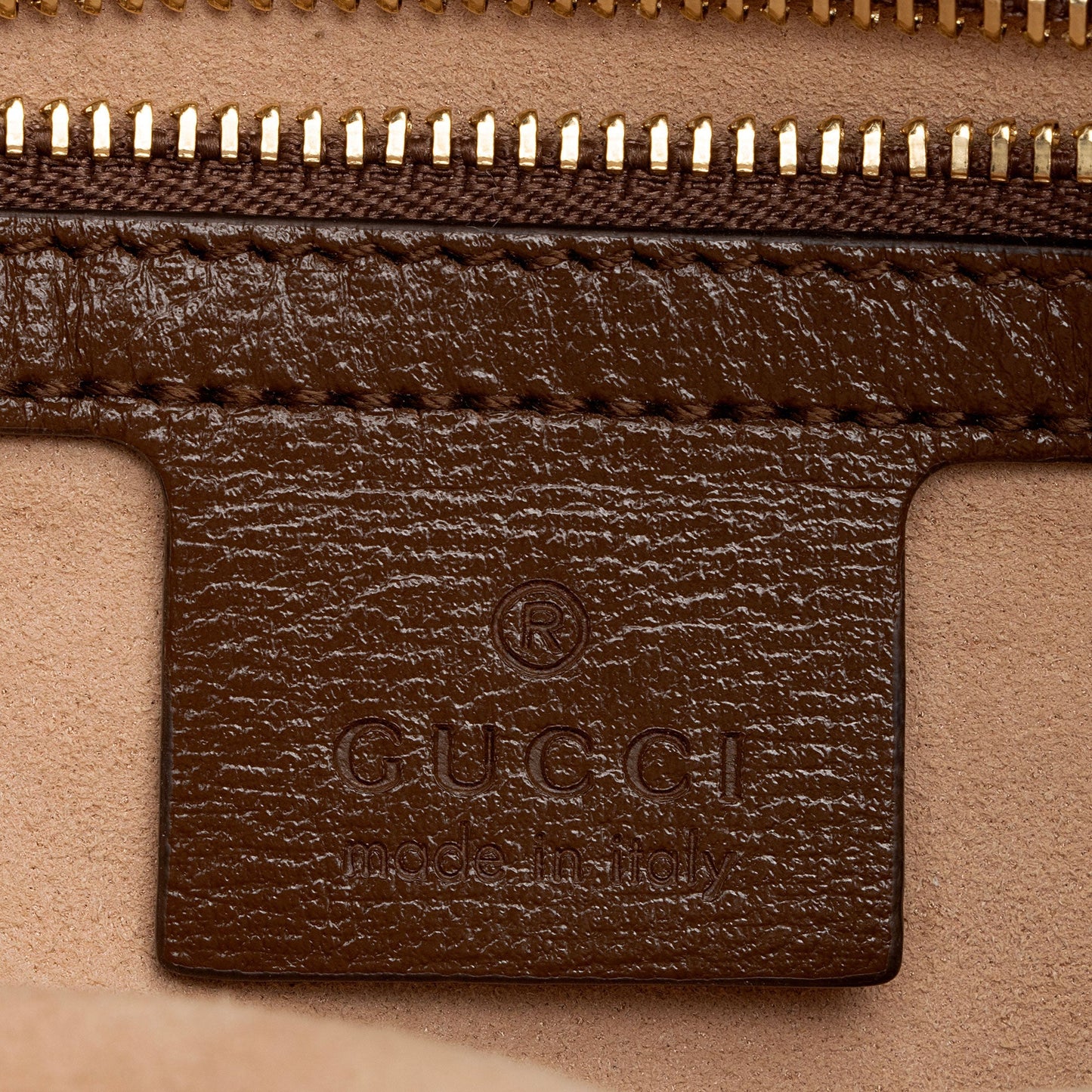 Gucci GG Supreme Calfskin Horsebit 1955 Small Shoulder Bag (SHF-4Qxiep)