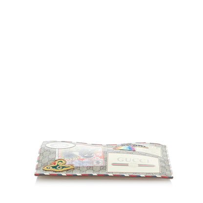 Gucci GG Supreme Courrier Clutch Bag (SHG-33451)