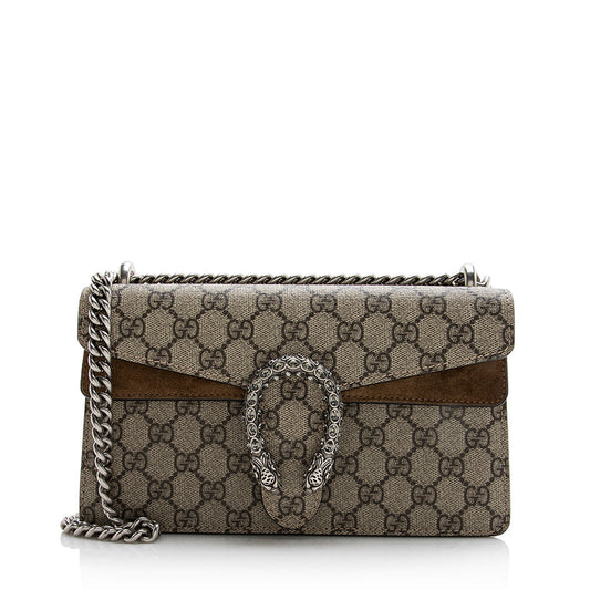 Gucci GG Supreme Crystal Dionysus Small Shoulder Bag (SHF-21922)
