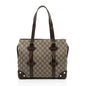 Gucci GG Supreme Buckle Small Tote (SHF-2EWGYl)