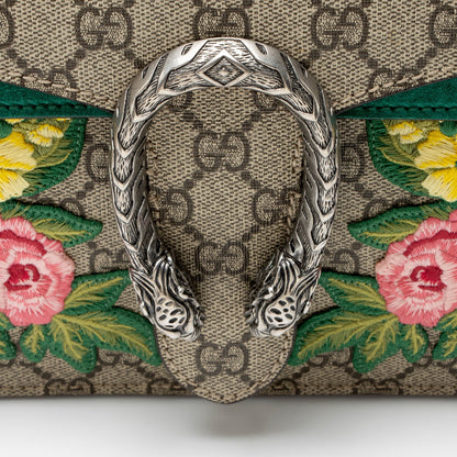 Gucci GG Supreme Embellished Dionysus Large Shoulder Bag