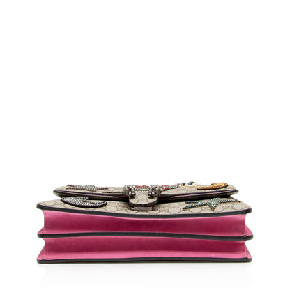 Gucci GG Supreme Embellished Dionysus Medium Shoulder Bag (SHF-oygysY)