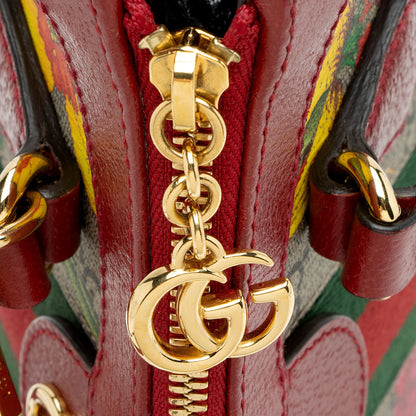 Gucci GG Supreme Flora Ophidia Small Tote
