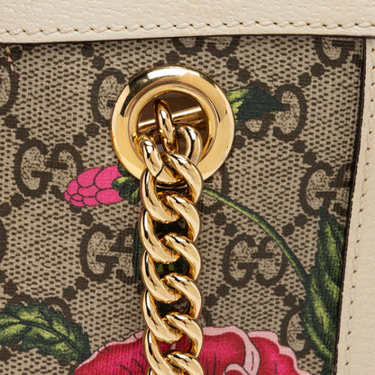 Gucci GG Supreme Flora Padlock Small Tote (SHF-39l0R6)