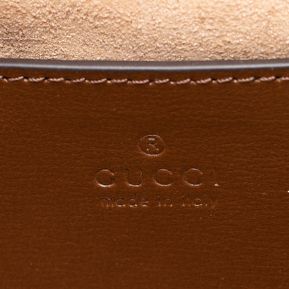 Gucci GG Supreme Horsebit 1955 Mini Rounded Shoulder Bag