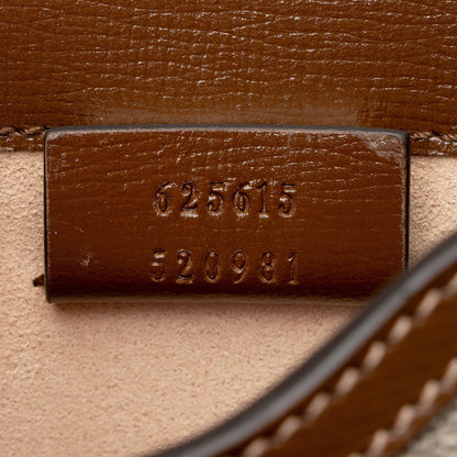 Gucci GG Supreme Horsebit 1955 Vertical Mini Shoulder Bag