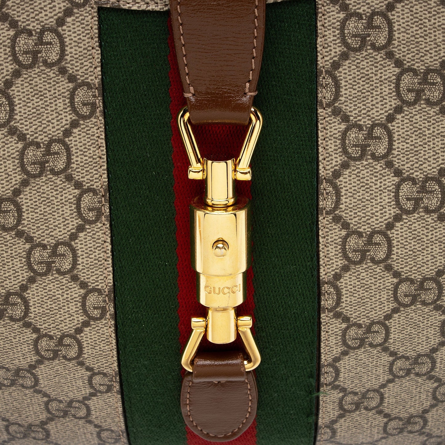 Gucci GG Supreme Jackie 1961 Medium Shoulder Bag (SHF-2WApCL)