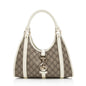 Gucci GG Supreme Joy Bardot Small Shoulder Bag (SHF-wBWBB2)