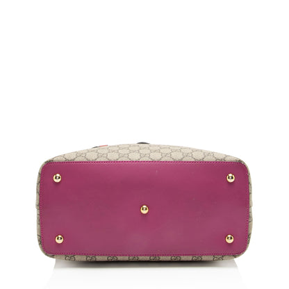 Gucci GG Supreme Linea A Fold Over Tote