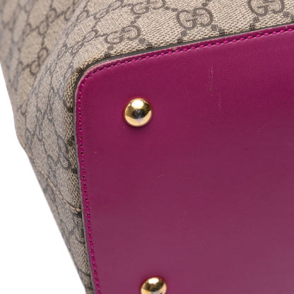 Gucci GG Supreme Linea A Foldover Tote