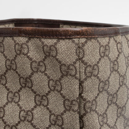 Gucci GG Supreme Medium Zip Shopping Tote (SHF-22937)