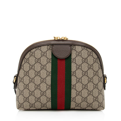 Gucci GG Supreme Ophidia Dome Small Shoulder Bag (SHF-19682)