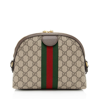 Gucci GG Supreme Ophidia Dome Small Shoulder Bag (SHF-uQuAeg)
