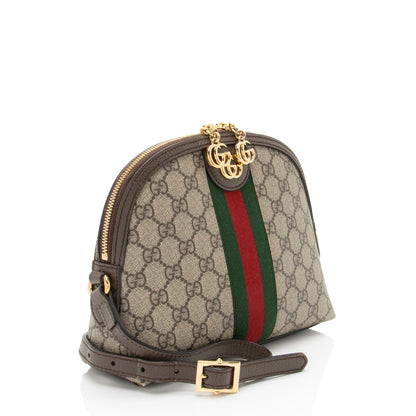 Gucci GG Supreme Ophidia Dome Small Shoulder Bag