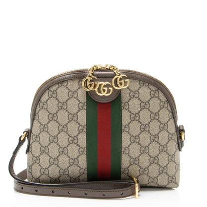 Gucci GG Supreme Ophidia Dome Small Shoulder Bag