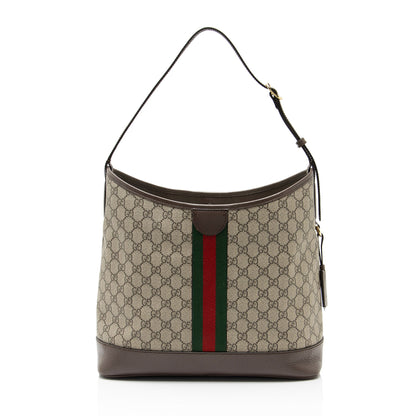 Gucci GG Supreme Ophidia Large Open Shoulder Bag
