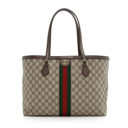 Gucci GG Supreme Ophidia Medium Shopping Tote (SHF-22624)