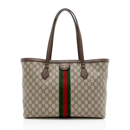 Gucci GG Supreme Ophidia Medium Shopping Tote (SHF-mxFgXf)