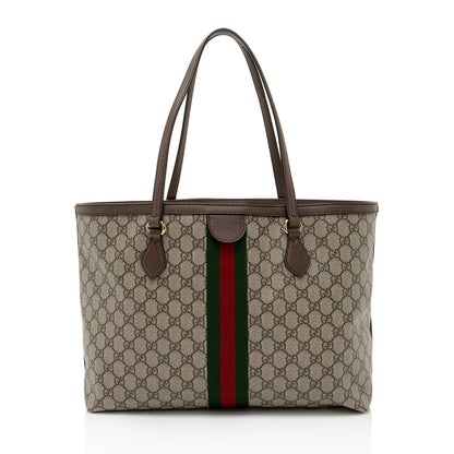 Gucci GG Supreme Ophidia Medium Shopping Tote (SHF-yZAR3z)