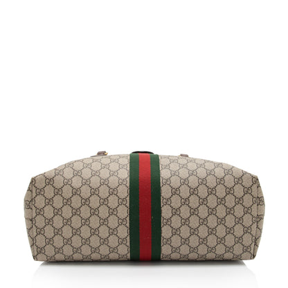Gucci GG Supreme Ophidia Medium Shopping Tote (SHF-ZMdf0x)