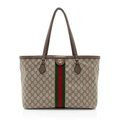 Gucci GG Supreme Ophidia Medium Shopping Tote