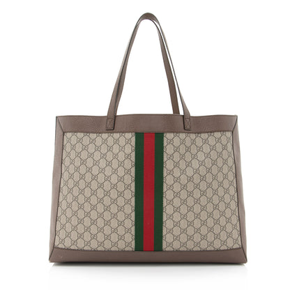 Gucci GG Supreme Ophidia Medium Soft Tote (SHF-22571)