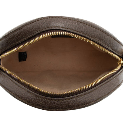 Gucci GG Supreme Ophidia Round Mini Shoulder Bag (SHF-F3cSgu)