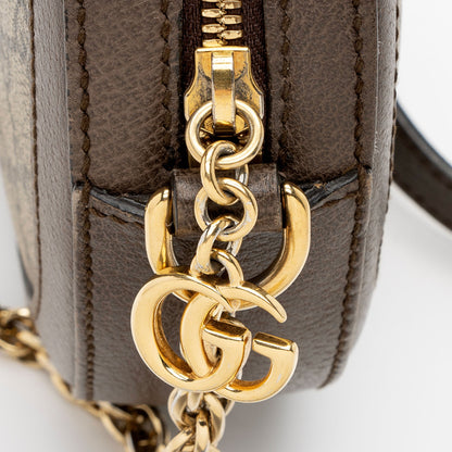 Gucci GG Supreme Ophidia Round Mini Shoulder Bag