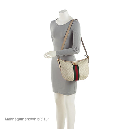 Gucci GG Supreme Ophidia Small Shoulder Bag (SHF-9xC4TK)
