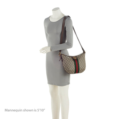 Gucci GG Supreme Ophidia Small Shoulder Bag (SHF-14aWzD)