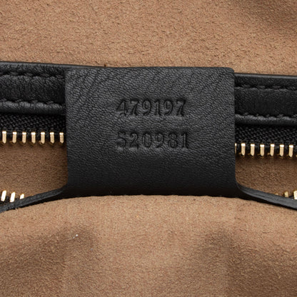 Gucci GG Supreme Padlock Chain Medium Shoulder Bag (SHF-HpZzJo)