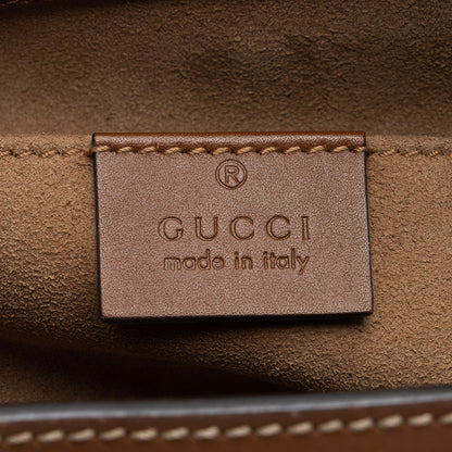 Gucci GG Supreme Padlock Chain Small Shoulder Bag (SHF-23018)