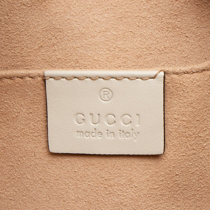 Gucci GG Supreme Padlock Chain Small Shoulder Bag