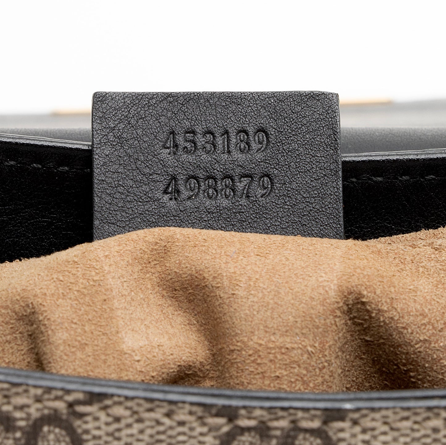 Gucci GG Supreme Padlock Saddle Medium Shoulder Bag (SHF-22972)