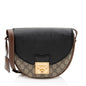 Gucci GG Supreme Padlock Saddle Small Shoulder Bag