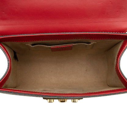 Gucci GG Supreme Padlock Small Shoulder Bag (SHF-19759)