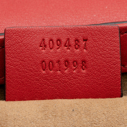 Gucci GG Supreme Padlock Small Shoulder Bag (SHF-20632)