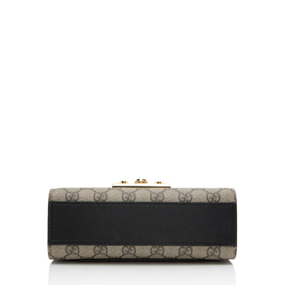 Gucci GG Supreme Padlock Small Shoulder Bag