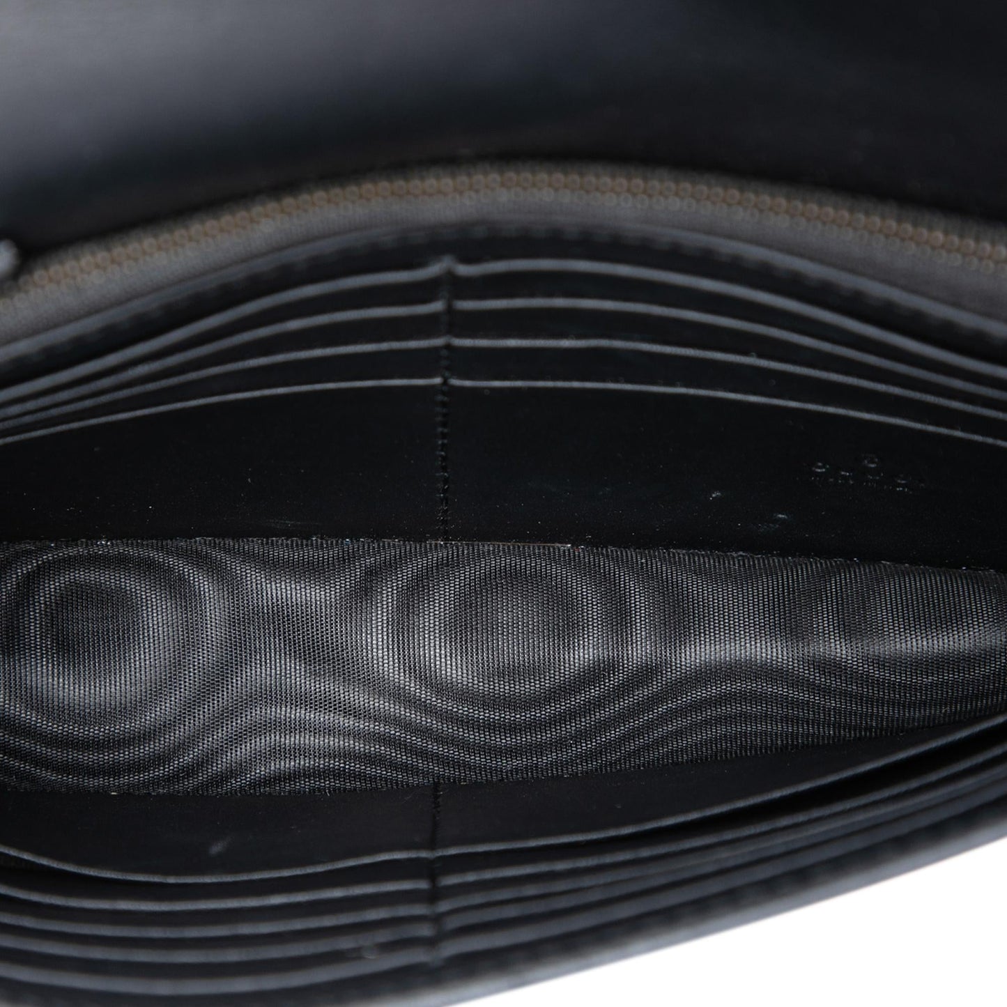 Gucci GG Supreme Peony Pearly Wallet On Chain