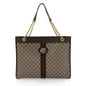 Gucci GG Supreme Rajah Large Tote (SHF-CkmY9Y)