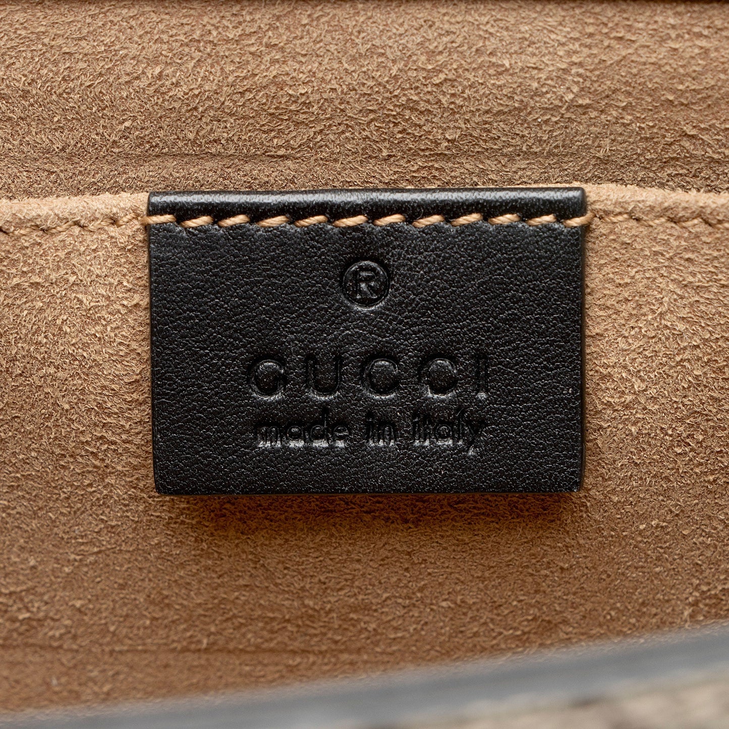 Gucci GG Supreme Small Padlock Shoulder Bag (SHF-rqVDip)