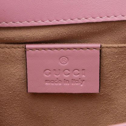Gucci GG Supreme Strawberry Padlock Small Shoulder Bag (SHF-uX0Syw)