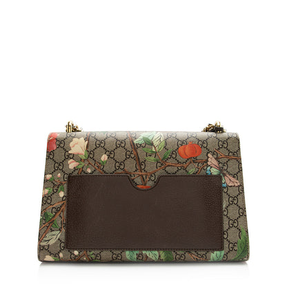 Gucci GG Supreme Tian Padlock Shoulder Bag (SHF-21600)