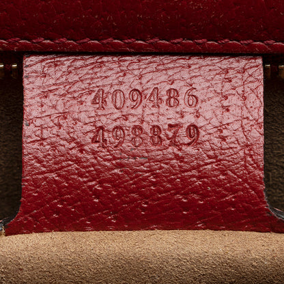 Gucci GG Supreme Tian Padlock Shoulder Bag (SHF-21600)